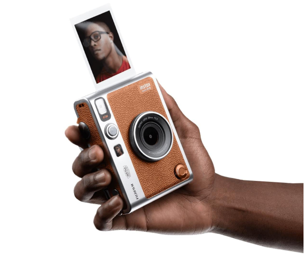 Fujifilm Instax Mini Evo brązowy + wkłady (20 zdjęć) - 1568471 - zdjęcie 5